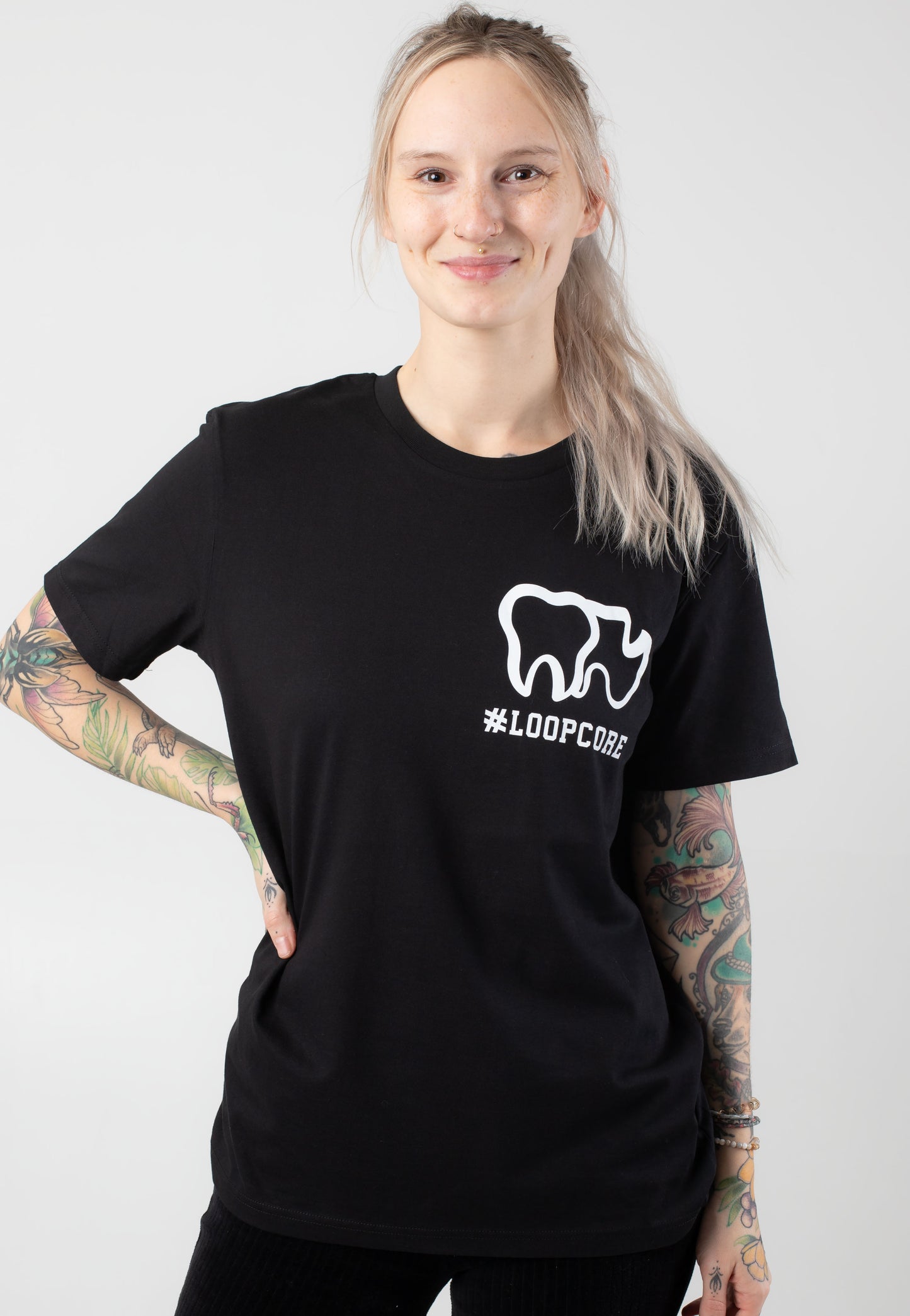 MoreCore - Loopcore Black - T-Shirt | Women-Image