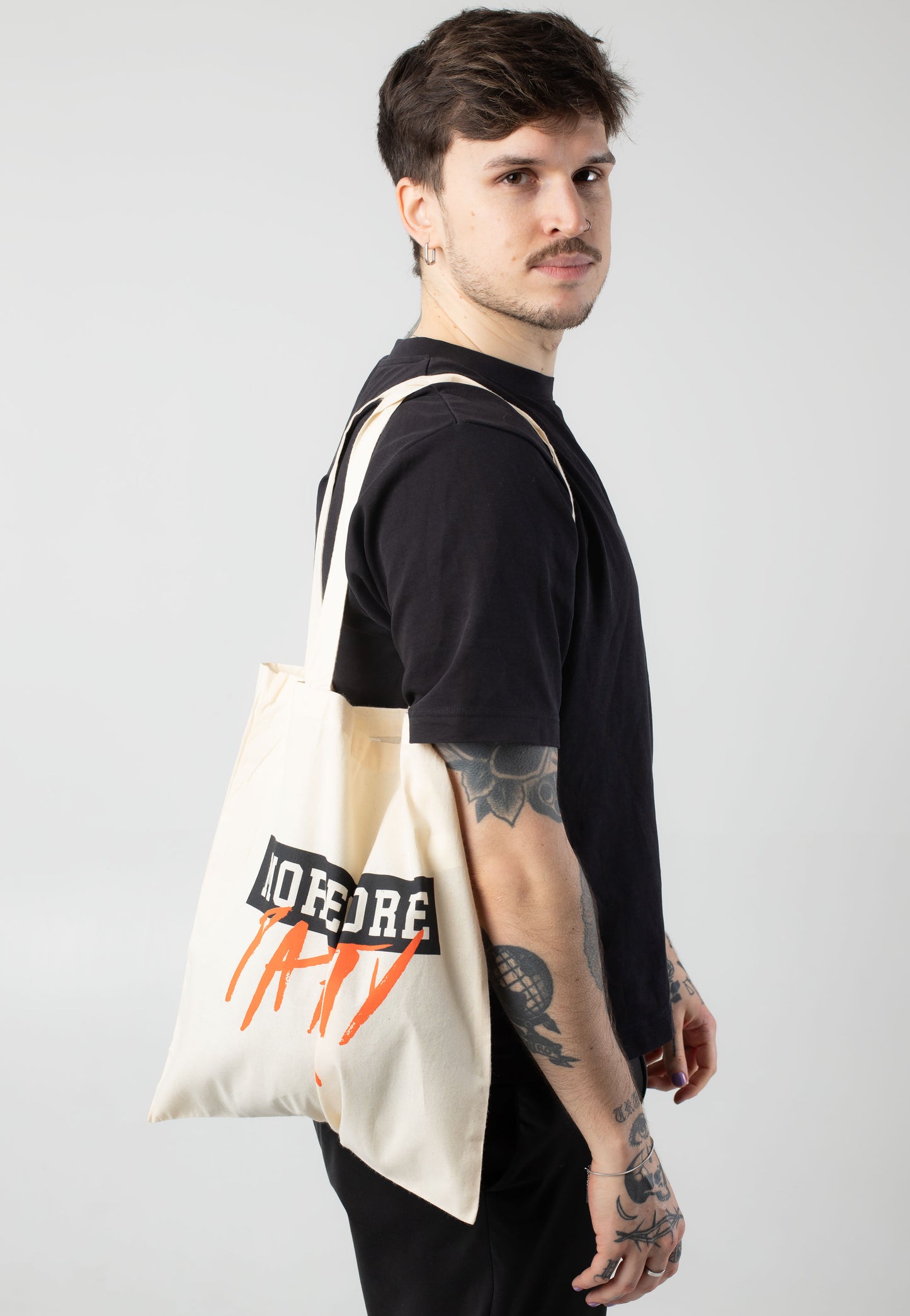 MoreCore - Party Classic Logo - Tote Bag | Neutral-Image