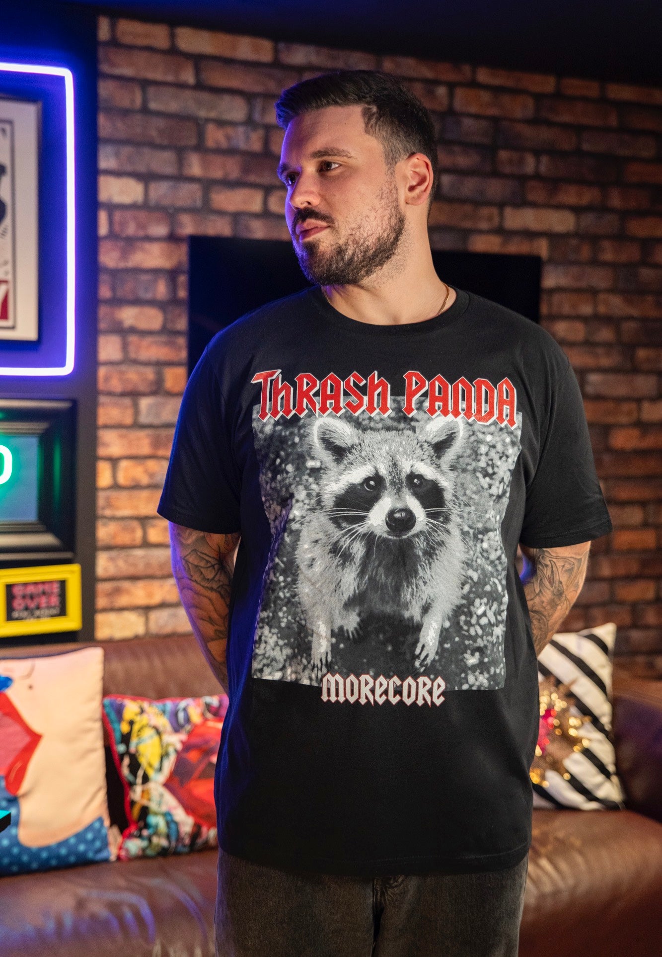 MoreCore - Trash Panda - T-Shirt | Men-Image