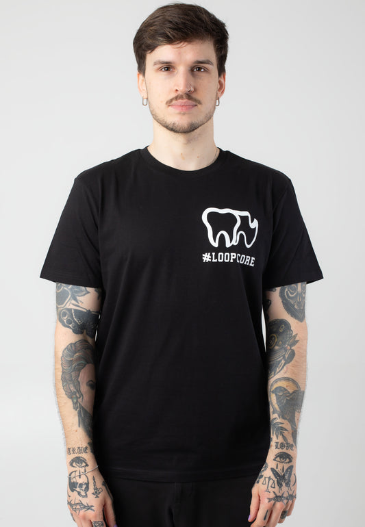 MoreCore - Loopcore Black - T-Shirt | Men-Image