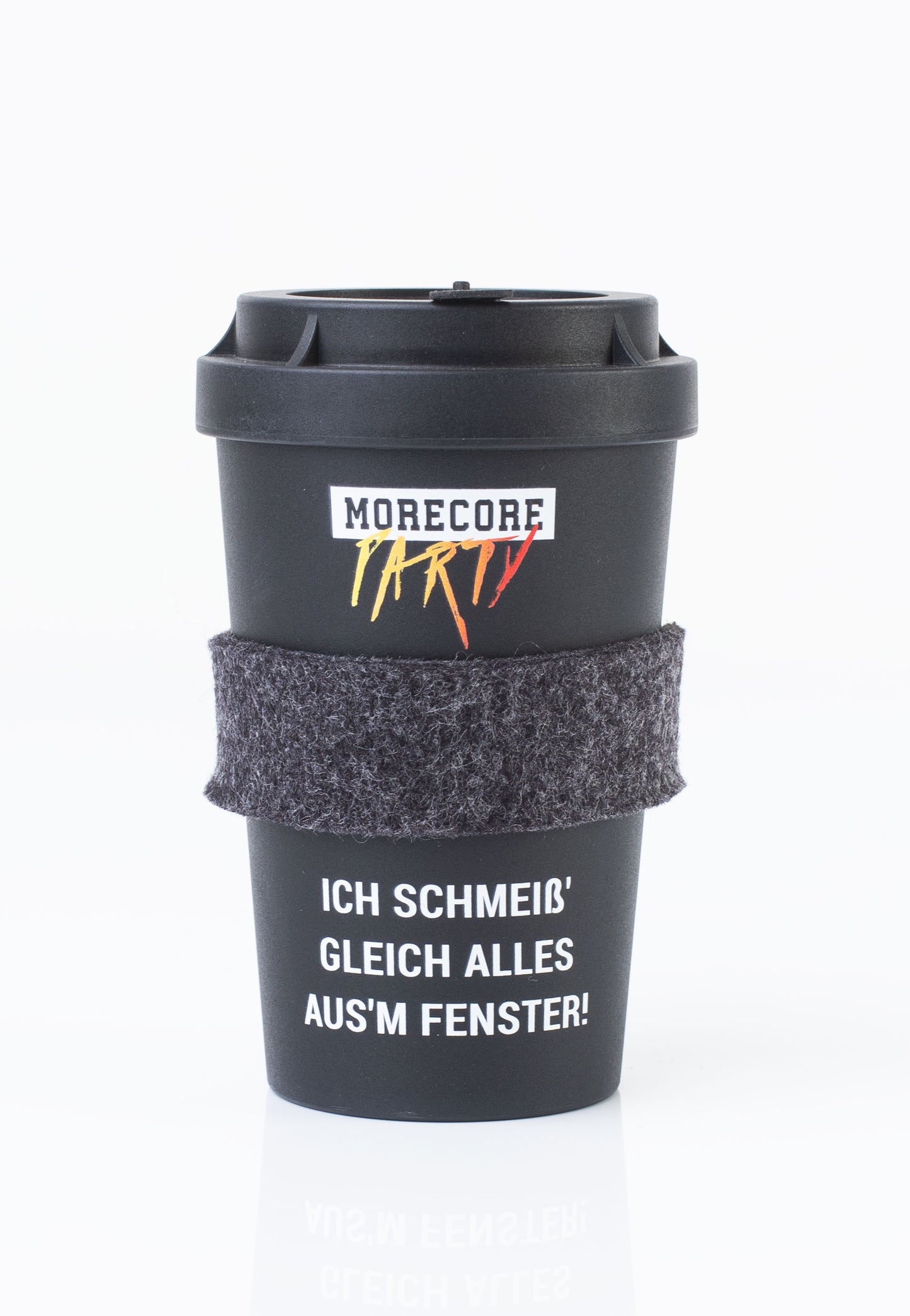MoreCore - Party Classic Ich Schmeiß' alles aus dem Fenster - Coffee Mug | Neutral-Image