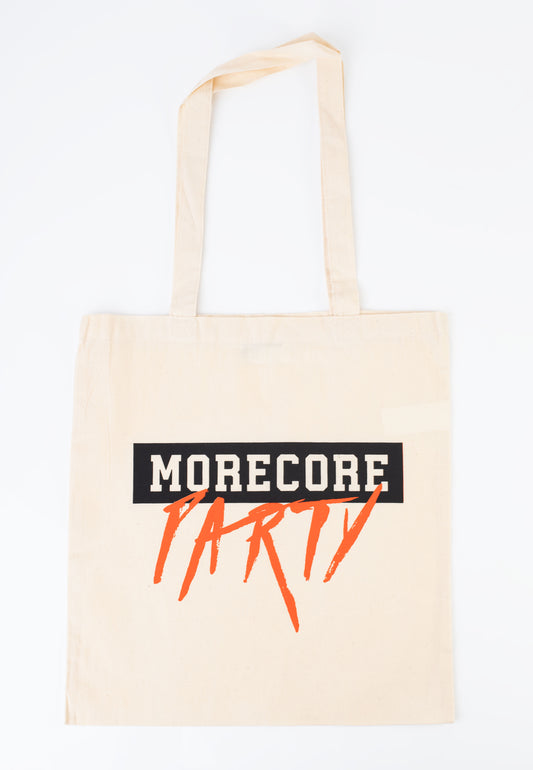 MoreCore - Party Classic Logo - Tote Bag | Neutral-Image